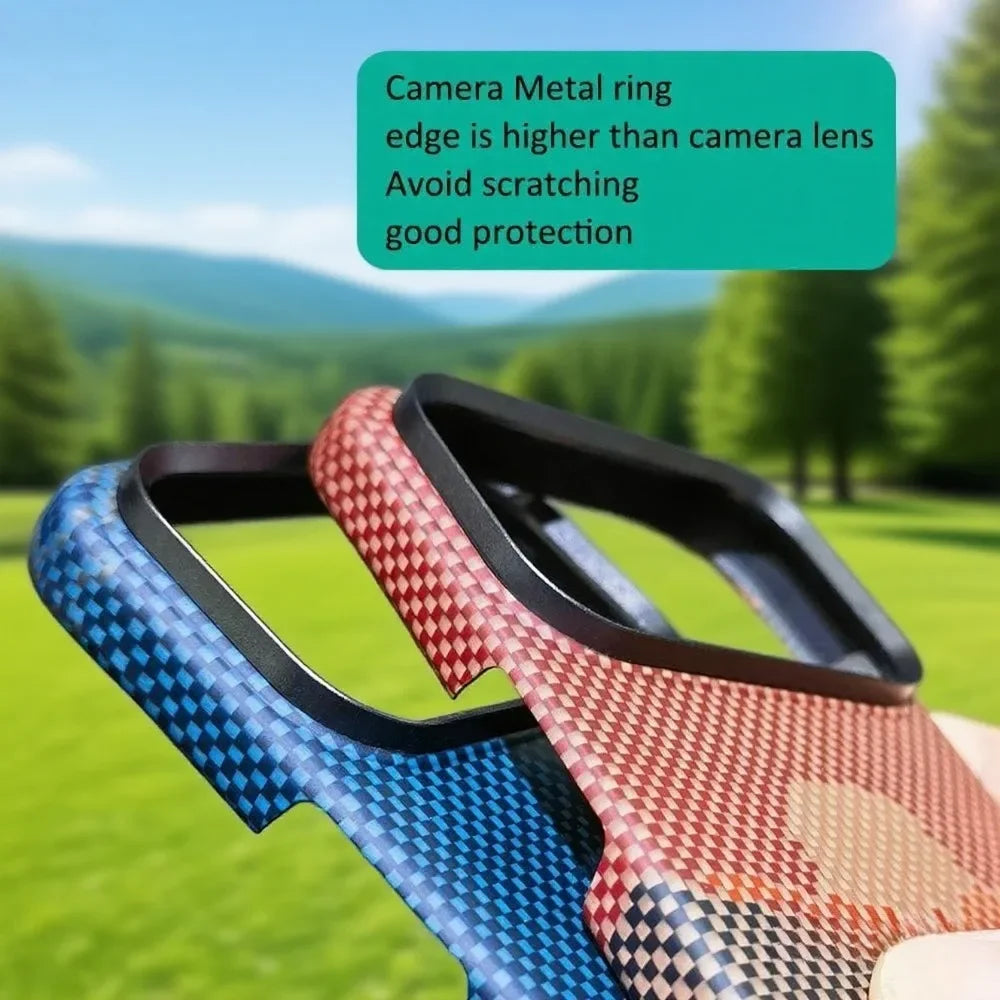 Aramid Fiber iPhone 17 Pro Max Case | Slim Military-Grade Cover Tidesmit