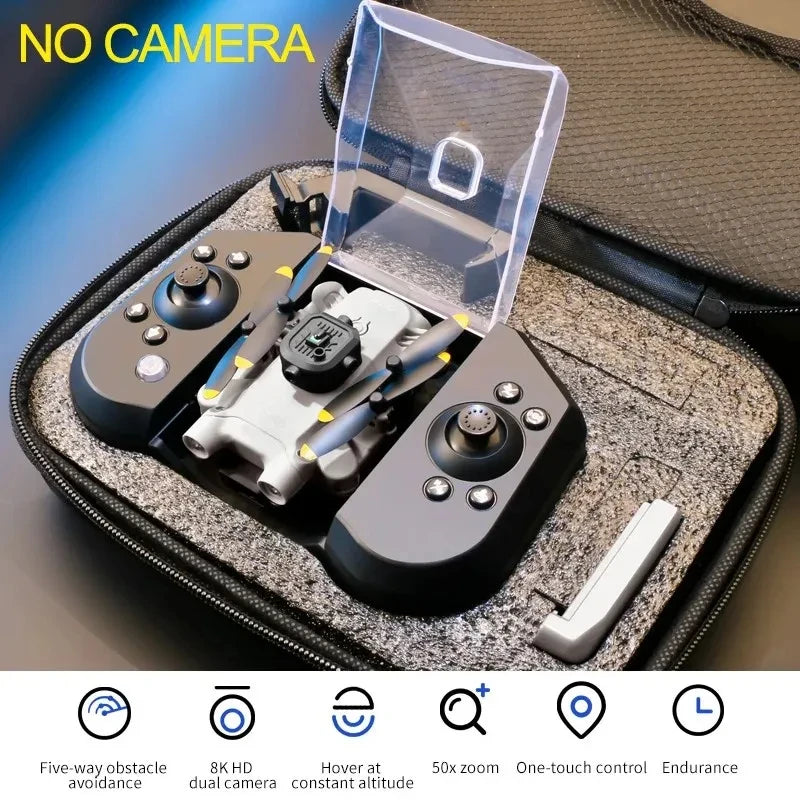 Foldable 4K Camera Drone - Beginner Friendly RC Quadcopter by Tidesmit V30-NO CAMERA-G Tidesmit