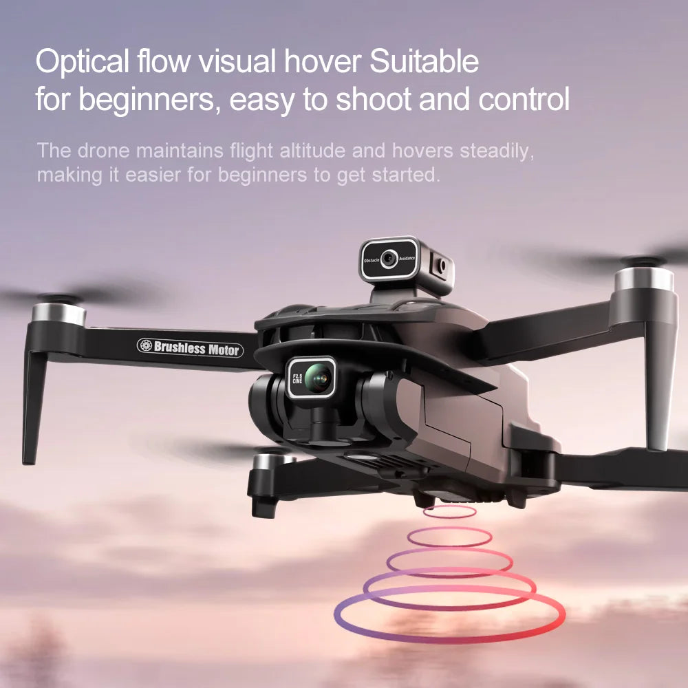 Tidesmit 8K GPS Drone with Camera, Brushless Motor & Foldable Frame Tidesmit