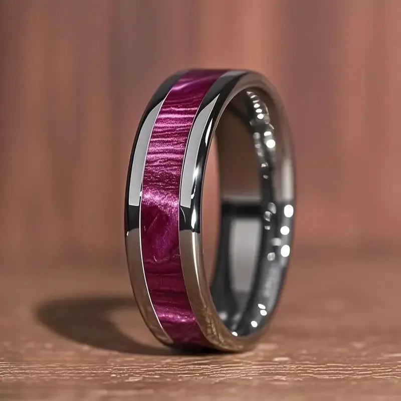 Smart Health Ring - 6mm Stainless Steel Fitness Tracker & Oxygen Monitor Tidesmit
