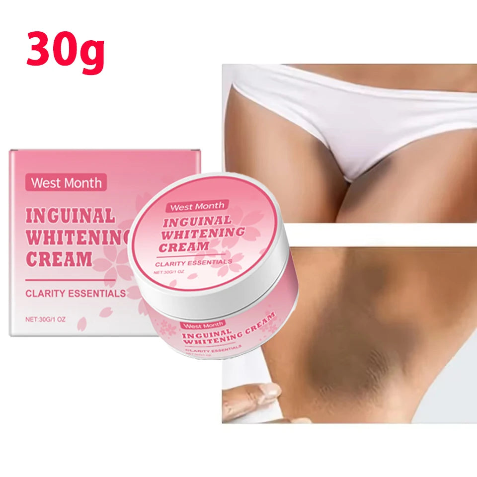 Body Whitening Niacinamide Brighten Cream For Intimate Parts Underarm Bleach Knees Lighten Thigh Inner Korean Skin Care Products