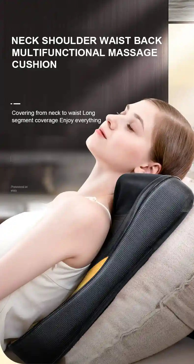 Electric Shiatsu Massage Roller for Deep Tissue Back and Neck Relief Massage Roller Tidesmit