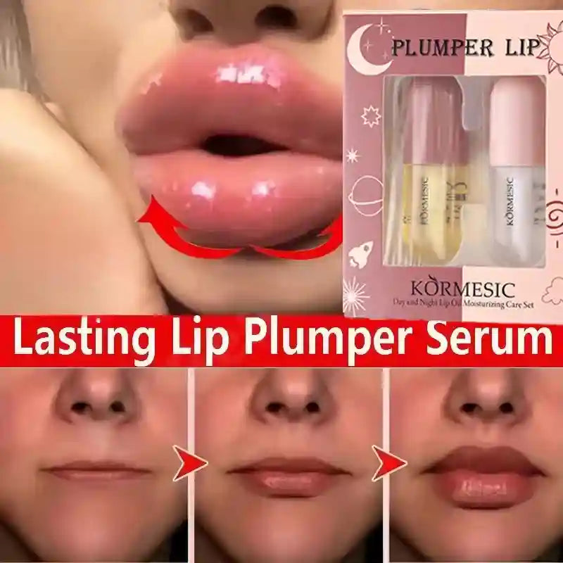 Lip Plumper Serum Instant Volume Hydrating Gloss - 8ml Cruelty-Free Lip Care Tidesmit