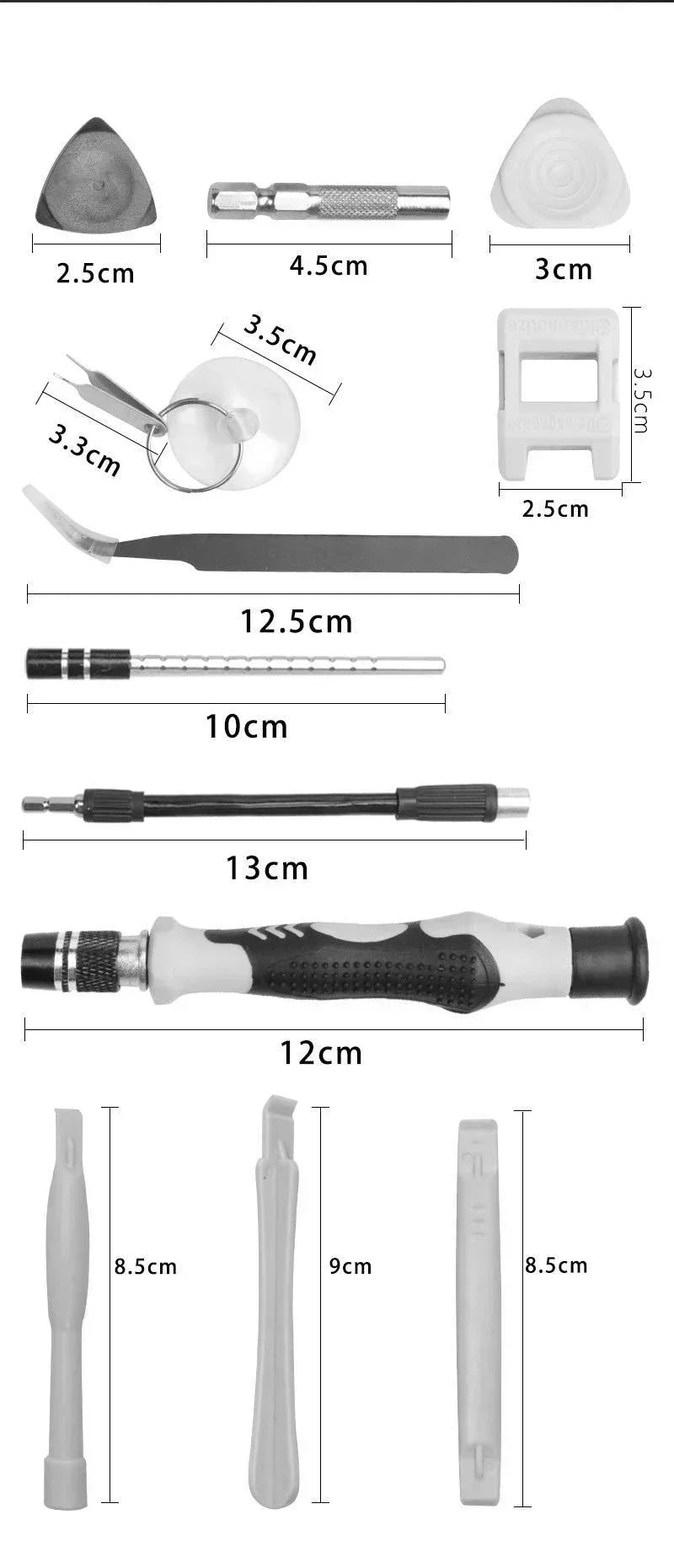 TINSOL 115 in 1 Multifunctional Magnetic Screwdriver Set Screw Driver Bits PC Computer Phone Watch Repair Hardware Tool Kit
