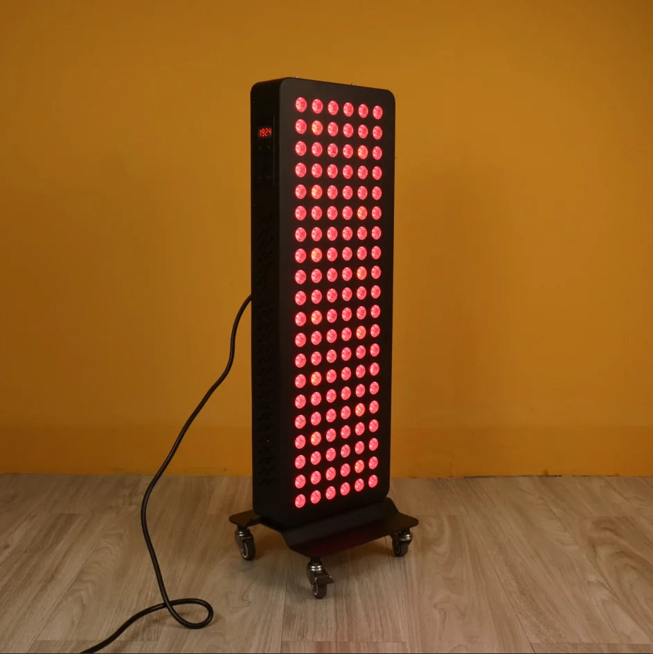 Medical Grade Red Light Therapy Panel For Face Body Dual Chip 630 660 670nm & 810 830 850 1060nm Near Infrared LED Beauty Device