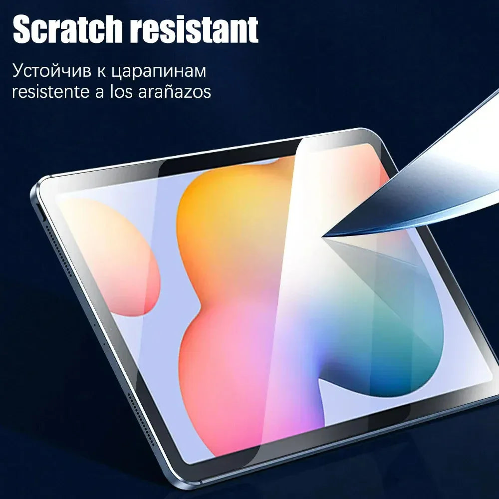 Samsung Galaxy Tab Tempered Glass Screen Protector - 9H Anti-Scratch Film Tidesmit