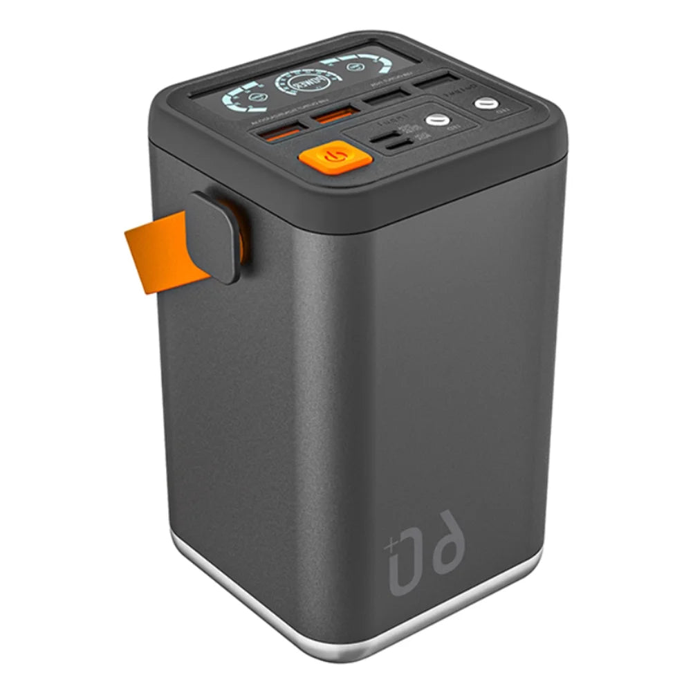 60000mAh Fast Charging Power Bank - 55W PD Portable Charger Black Tidesmit