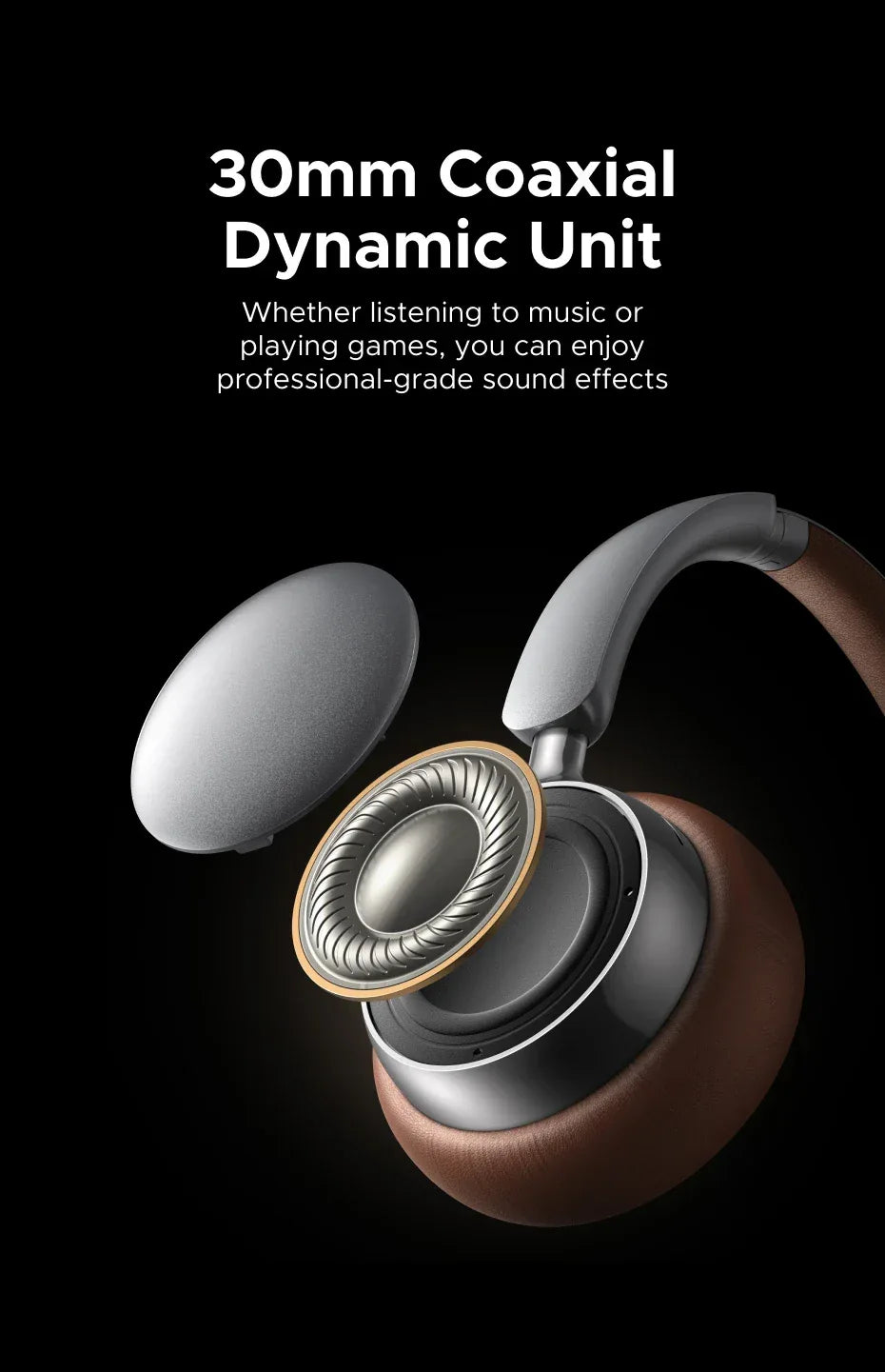 Tidesmit Wireless Headphones with Active Noise Cancelling 3D Audio Tidesmit