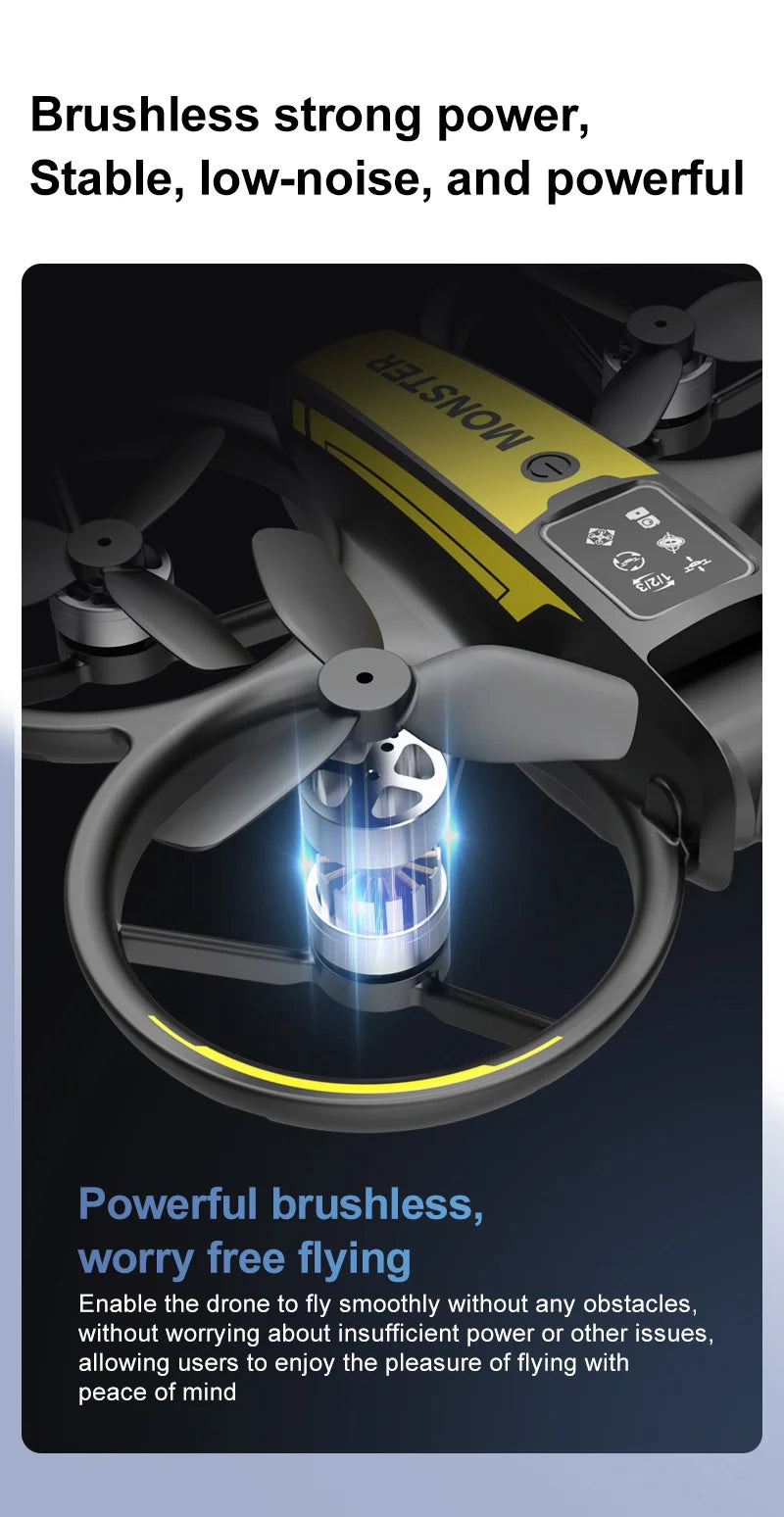 4K Camera Drone M23 with Obstacle Avoidance and GPS - Tidesmit Tidesmit