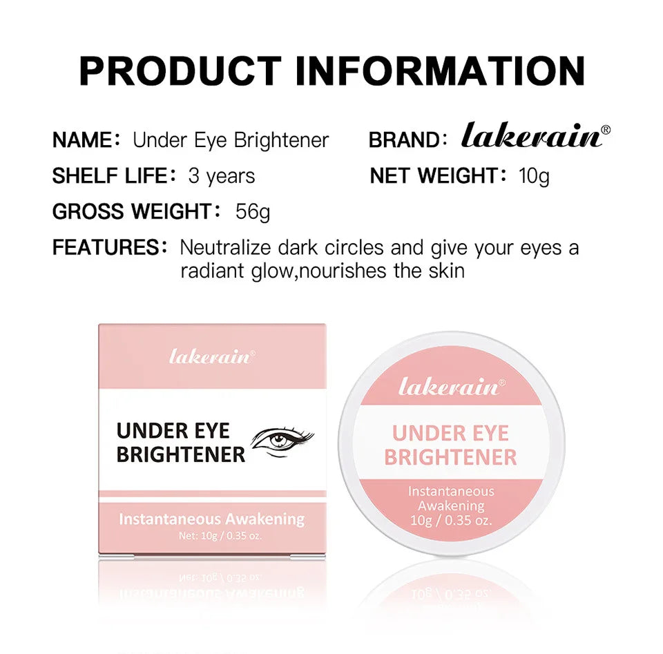 Hydrating Eye Brightening Concealer&Contour Cream-Full Coverage,Long Lasting,Correcting Eye Concealer for a Perfect Look Makeup