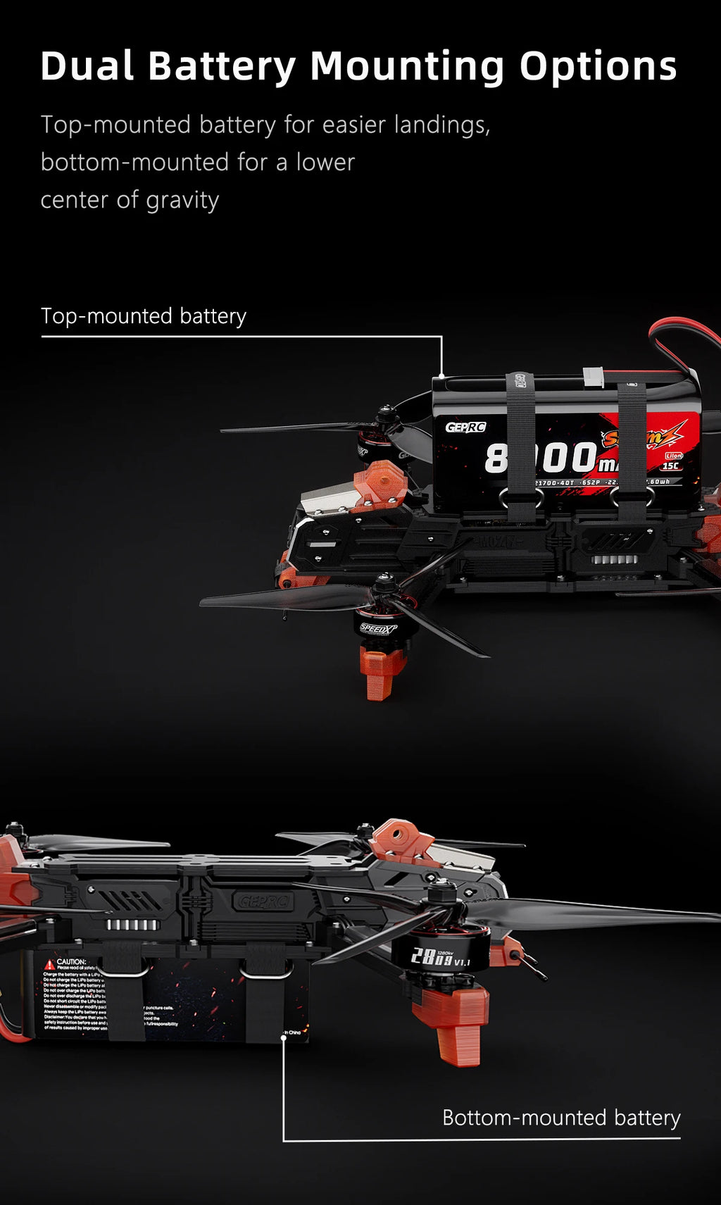 GEPRC MOZ7 V2 7-Inch Long Range FPV Drone - Reliable GPS Cinematic Kit Tidesmit