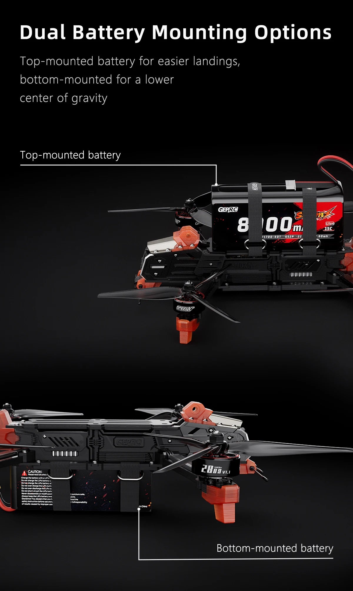 GEPRC MOZ7 V2 7-Inch Long Range FPV Drone - Reliable GPS Cinematic Kit Tidesmit