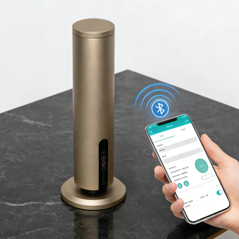 Waterless Intelligent  Essential Oil Diffuser  APP Control Hotel Aroma Diffuser Coverage 300m³ Smart Scent Machine for Home