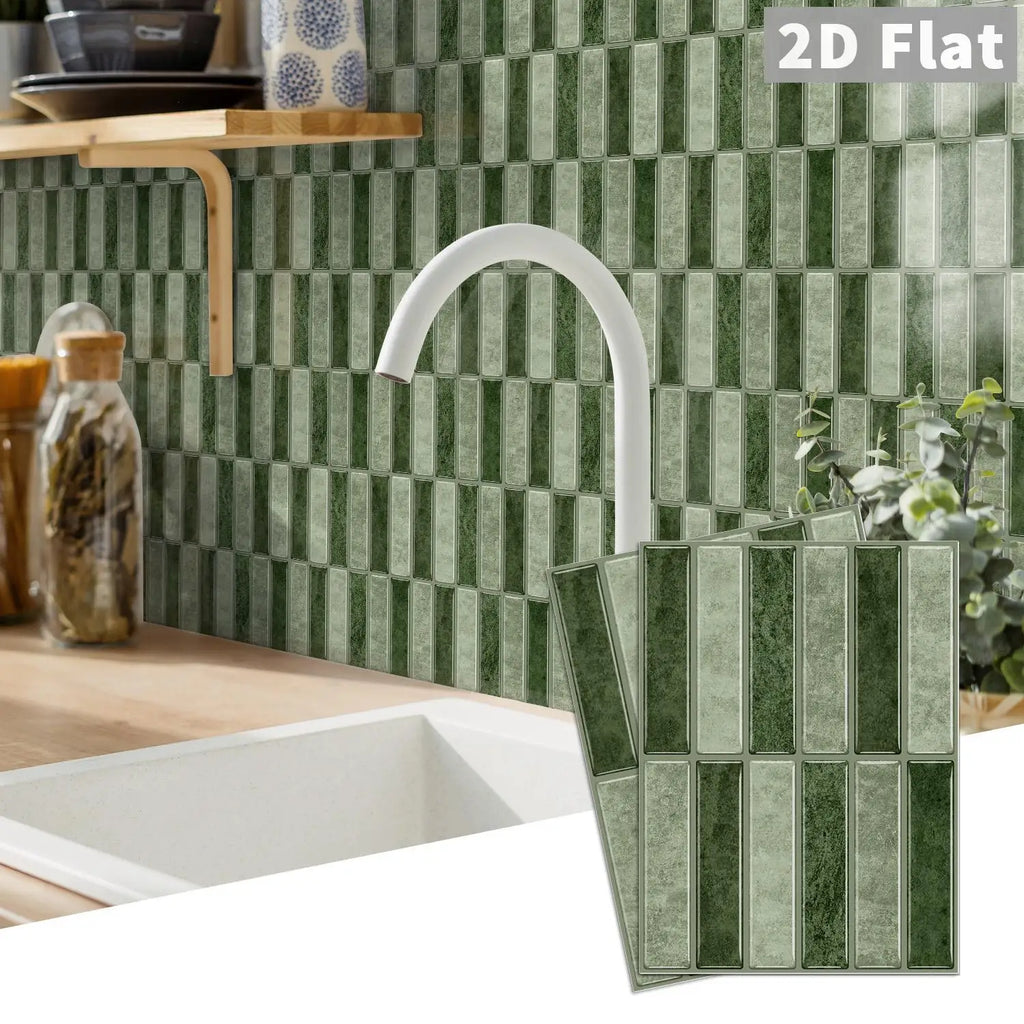 Peel-and-stick self-adhesive tile stickers Self-adhesive tile decals Kitchen and bathroom backsplash decoration Bedroom decor