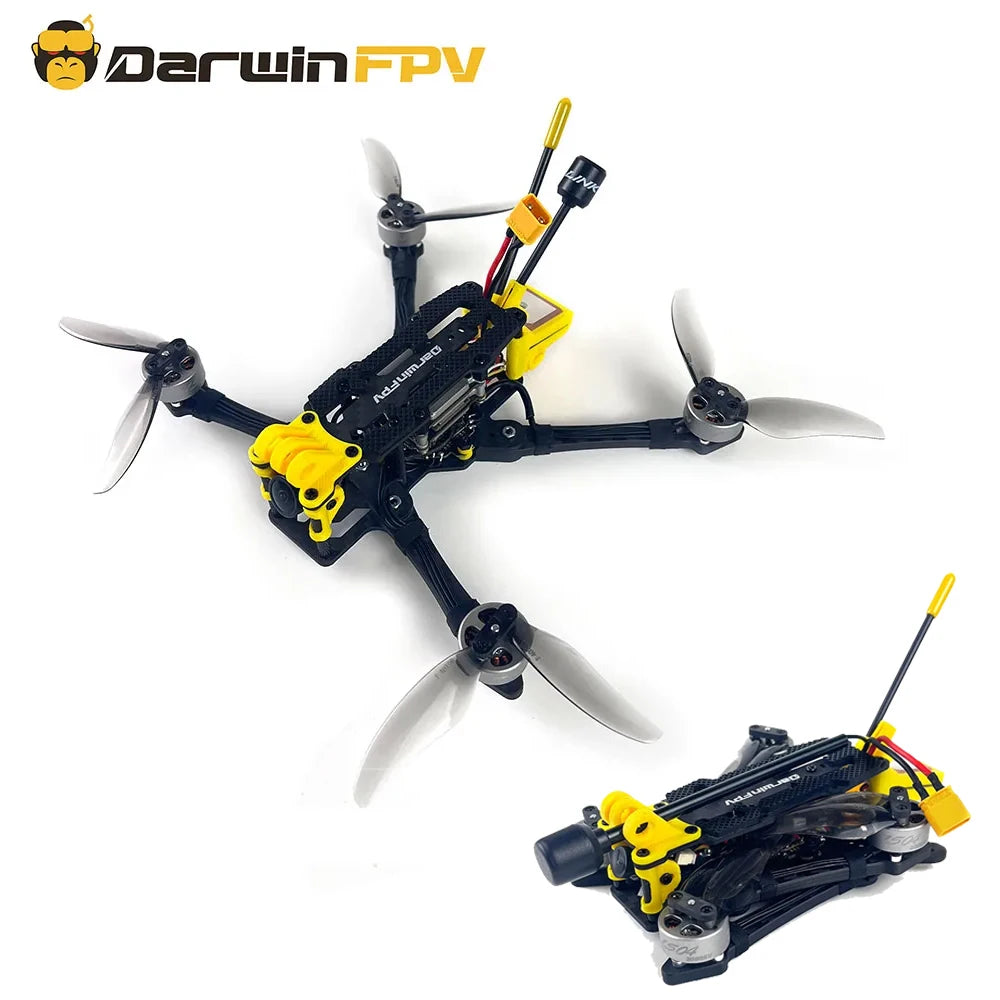 FoldApe4 Folding FPV Drone - 4-Inch Long Range Quadcopter BNF Tidesmit