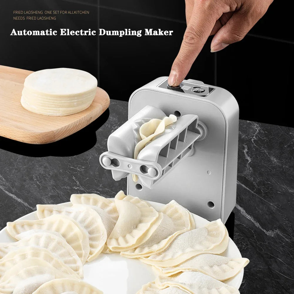 Tidesmit automatic electric dumpling maker machine for easy empanada and ravioli pressing in kitchen