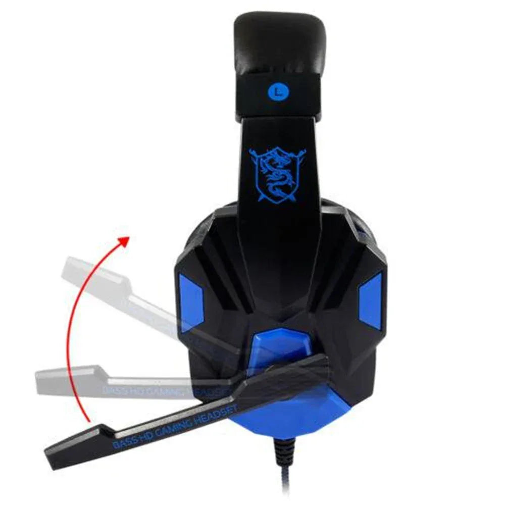Tidesmit Wired Stereo Gaming Headphones with Microphone - 3.5mm Jack Tidesmit