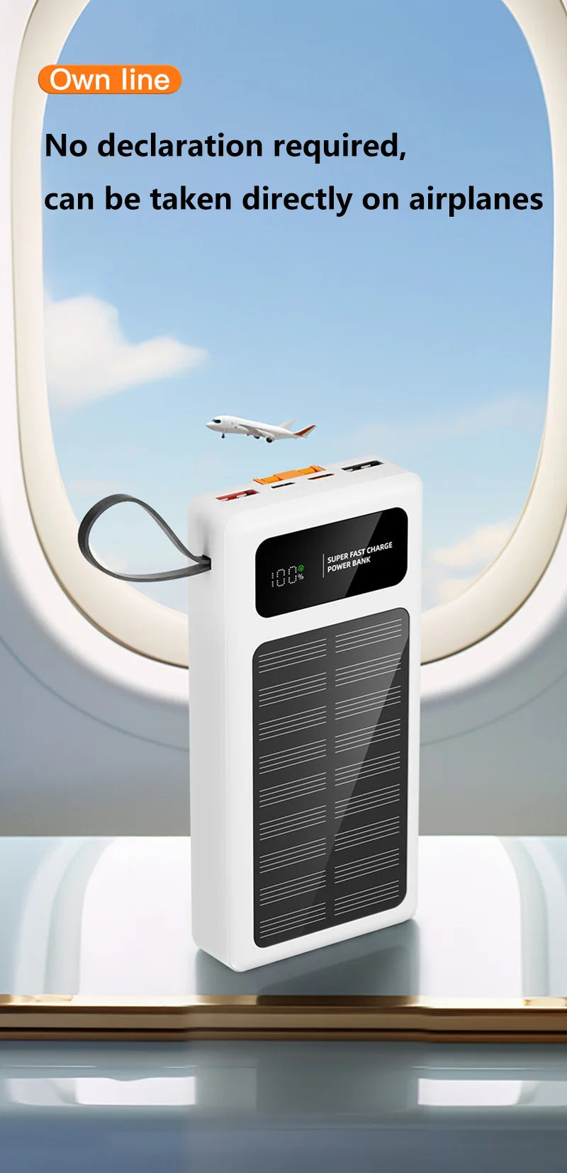 Tidesmit 200000mAh Portable Charger - High Capacity Fast Charging Power Bank Tidesmit