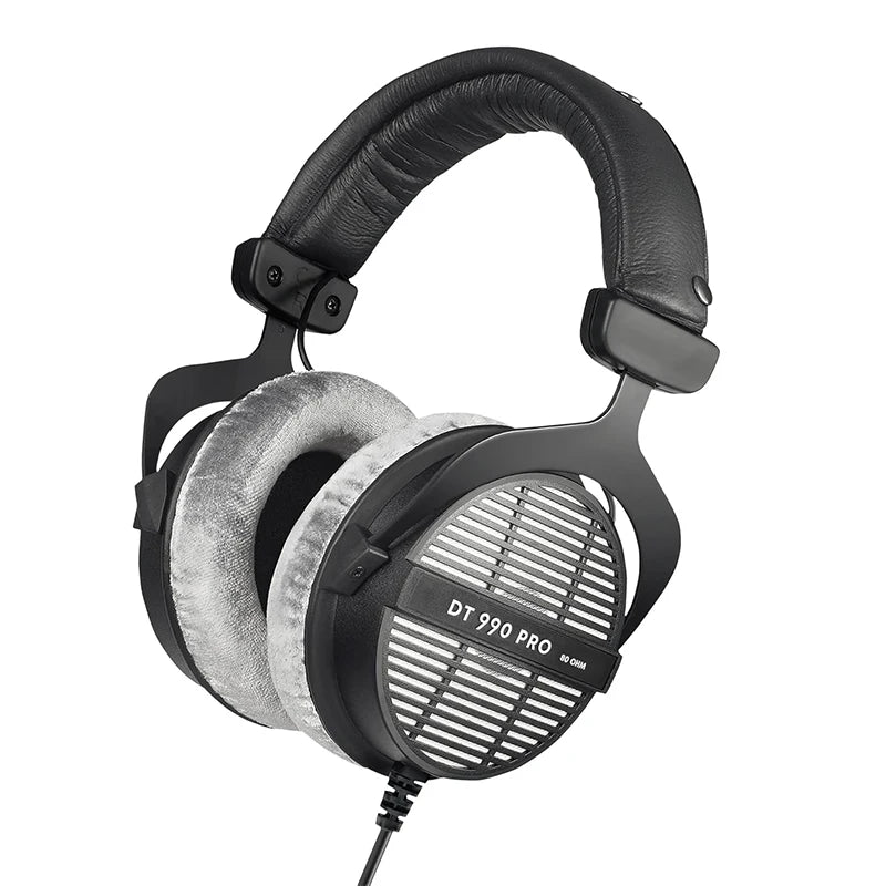 DT 990 Pro Open Back Studio Headphones - 250 Ohm Black Edition 80Ohm Gray Tidesmit
