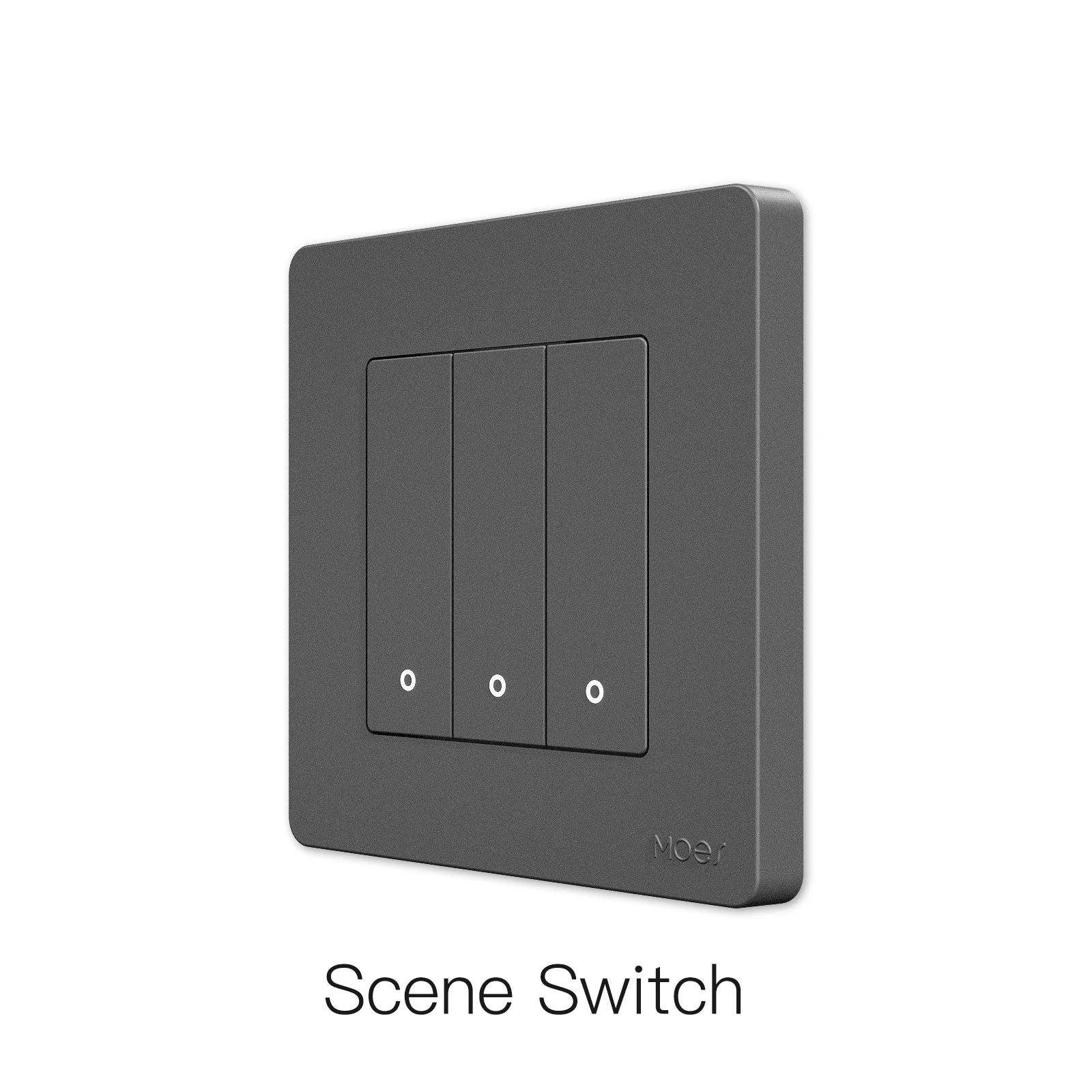 MOES New Star Ring Tuya Smart ZigBee3.0 Push Button Switch/Scene Switch Smart Life APP Remote Control Work with Alexa Google
