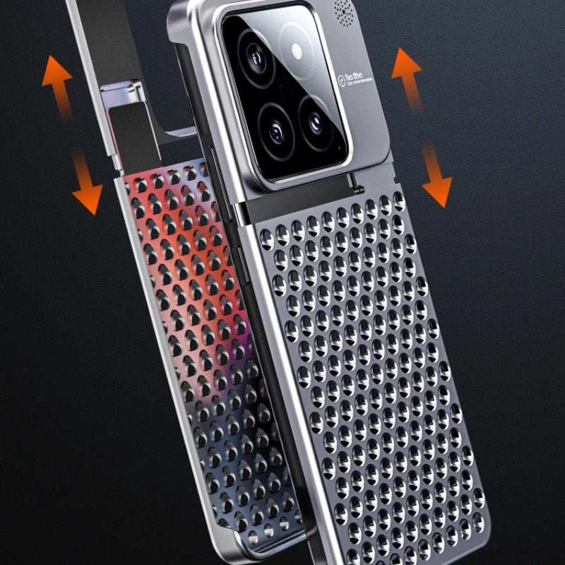 Xiaomi 14 Pro Aluminum Case - Military-Grade Metal Frame Bumper Tidesmit