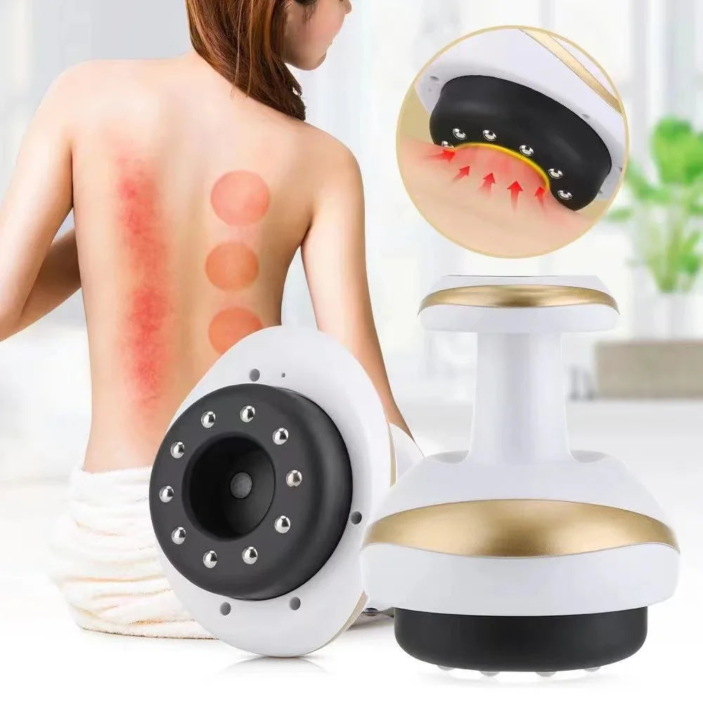 Electric Guasha Body Massager with Heat Therapy for Muscle Relief Body Shaping Massage Equipment Tidesmit