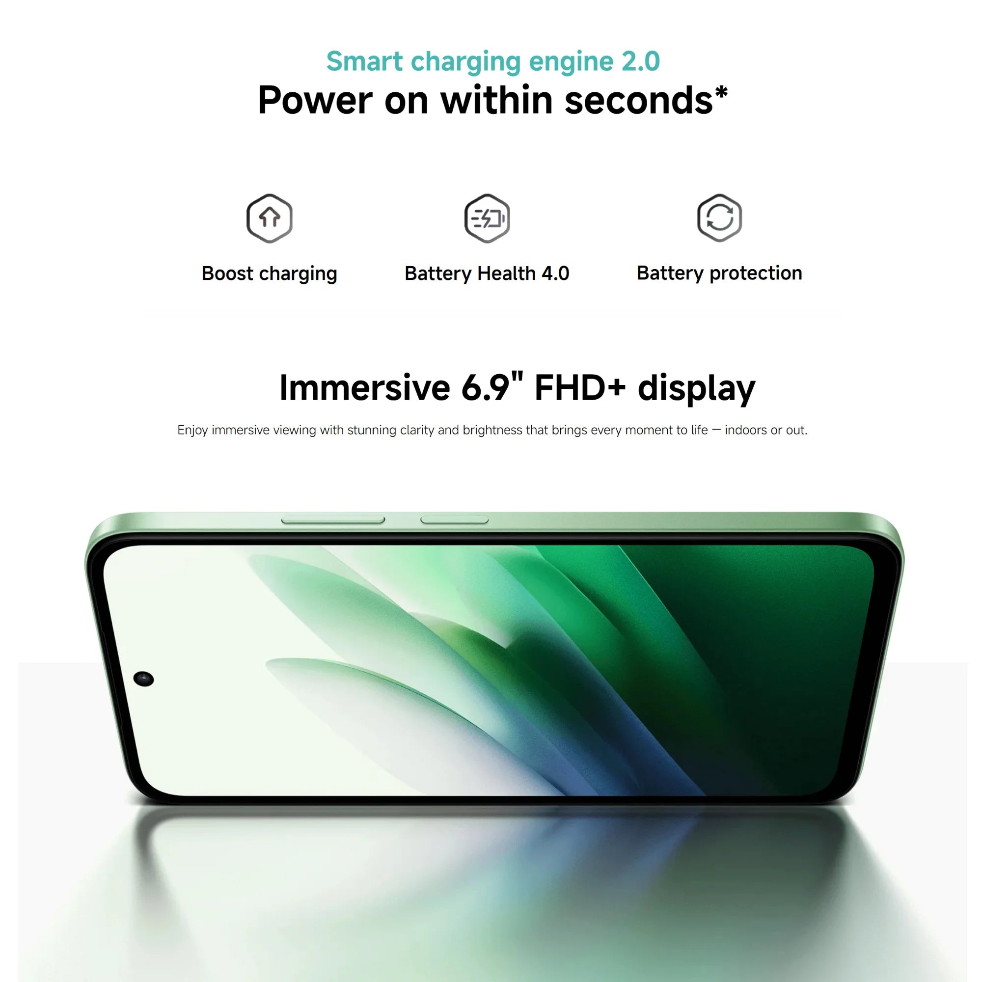 Xiaomi Redmi 15 5G 8+256GB Global Version 6.9“ FHD+ 144Hz 50MP Snapdragon® 6s Gen3 Mobile Platform 7000mAh 33W Side fingerprint