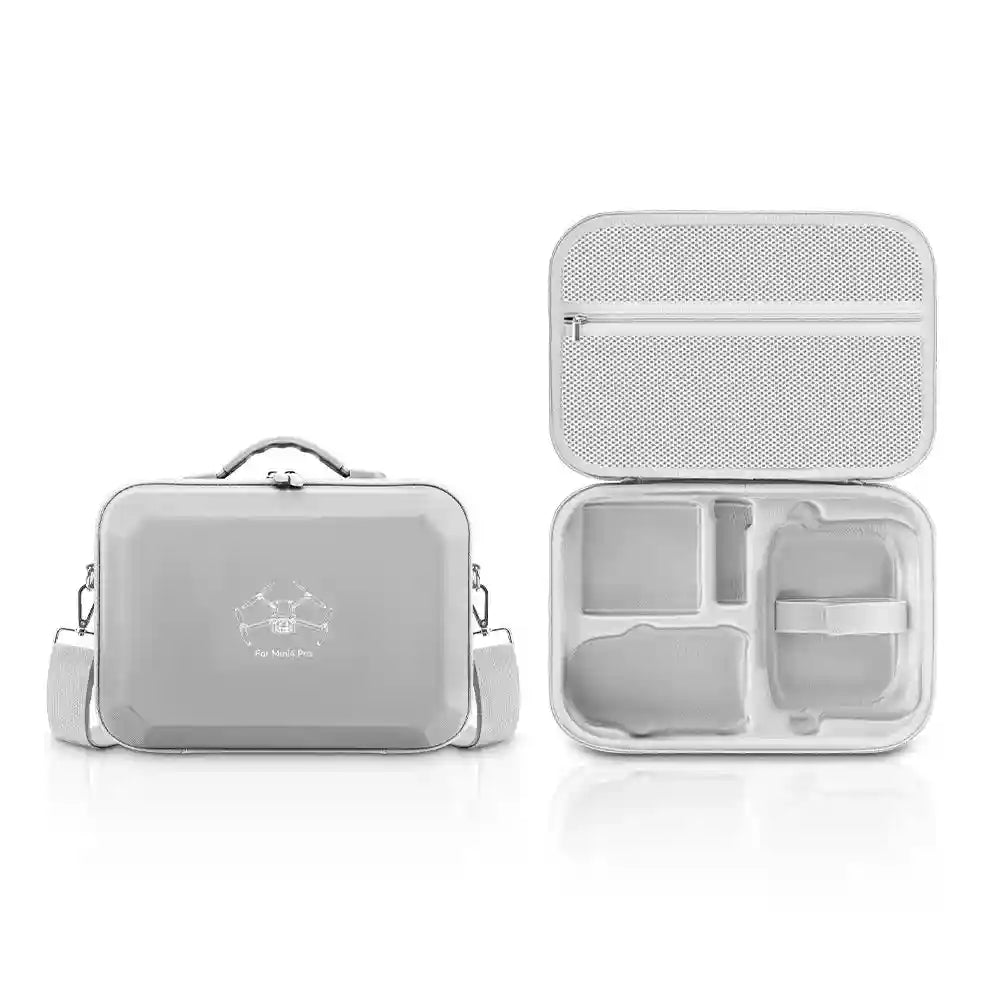 DJI Mini 4 Pro Hard EVA Carrying Case - Waterproof Travel Protection Gray(RC2 RC-N2) Tidesmit