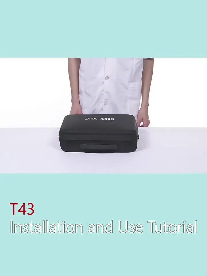 Shockwave Therapy Machine for Back Pain Relief - Portable Electric Device Massage Chairs Tidesmit