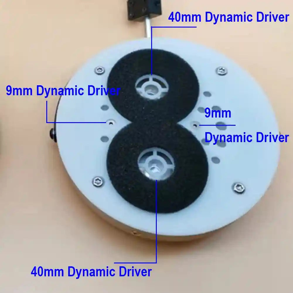 Wired Over-Ear Headphones | 4 Dynamic Drivers | Open-Back Audio Tidesmit