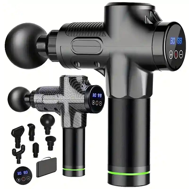 Deep Tissue Massage Gun - Portable Muscle Relief Tool by Tidesmit Back Massage Instrument Tidesmit