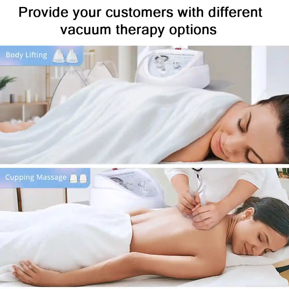 Vacuum Therapy Machine for Body Contouring | Tidesmit Spa System Eye Massage Instrument Tidesmit