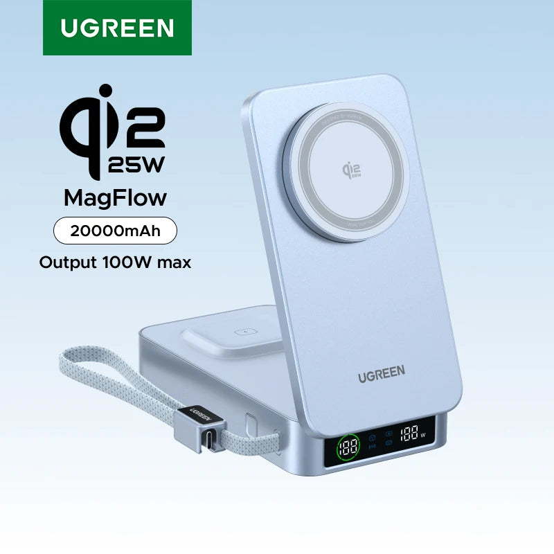 20000mAh Fast Charging Power Bank - 25W PD USB-C Laptop Charger 20000mAh Tidesmit