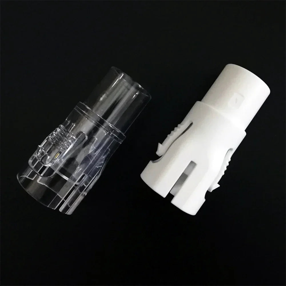 1Pc White/Transparent Hose Connector For ResMed AirMini For CPAP Tube CPAP Hose Port to Air Nasal Masks Accessories