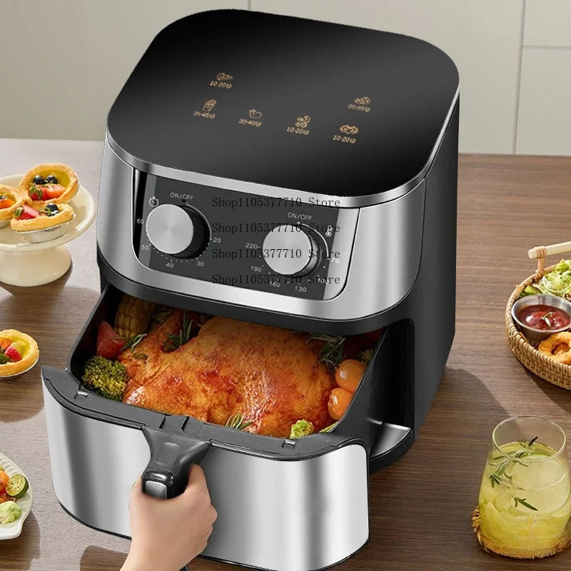 New Model Air Fryer for Home Use, No Need To Flip, Large Capacity Air Electric Fryer Cooking Machine