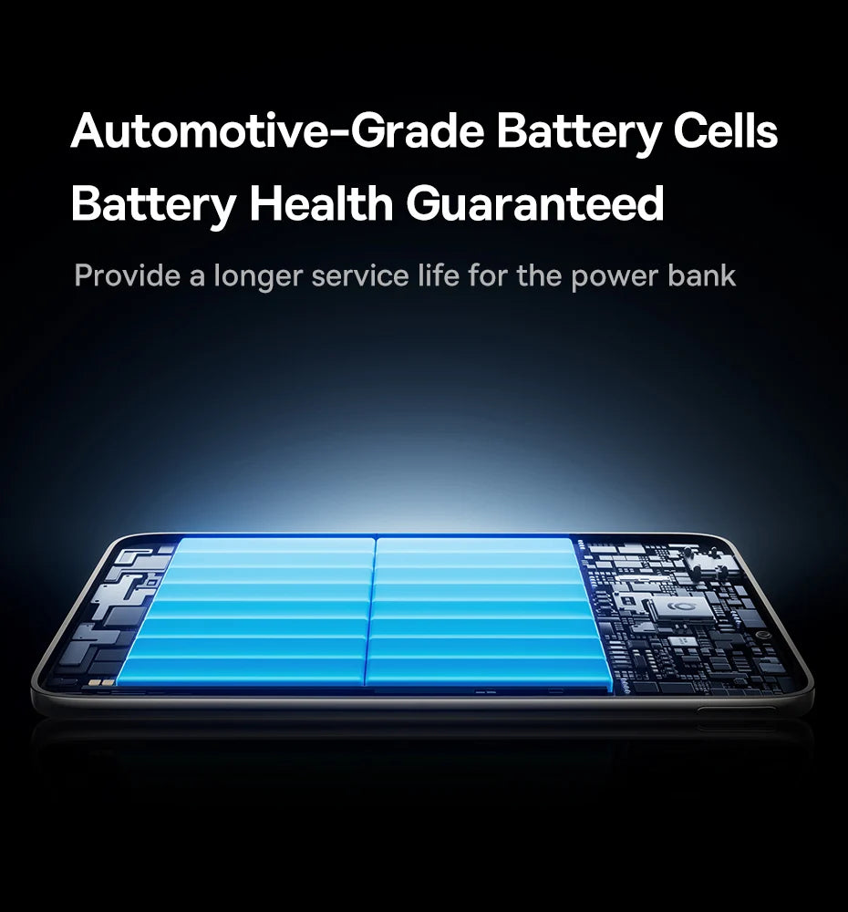 Magnetic Portable Charger 10000mAh - PD Fast Charging Power Bank Tidesmit