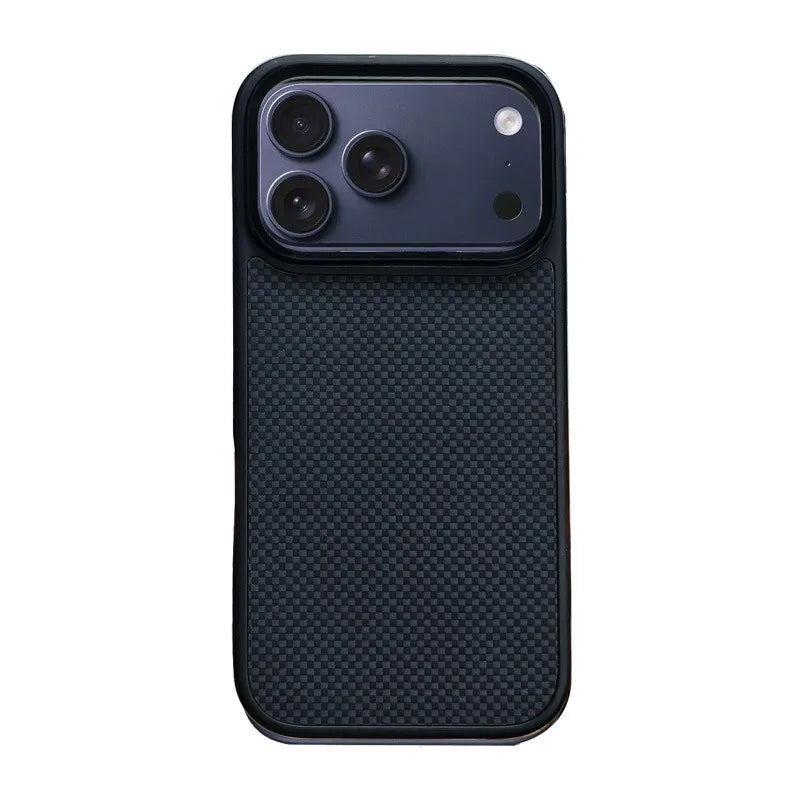 iPhone 17 Pro Max Aramid Fiber Case - Slim Military-Grade Shockproof Cover Tidesmit