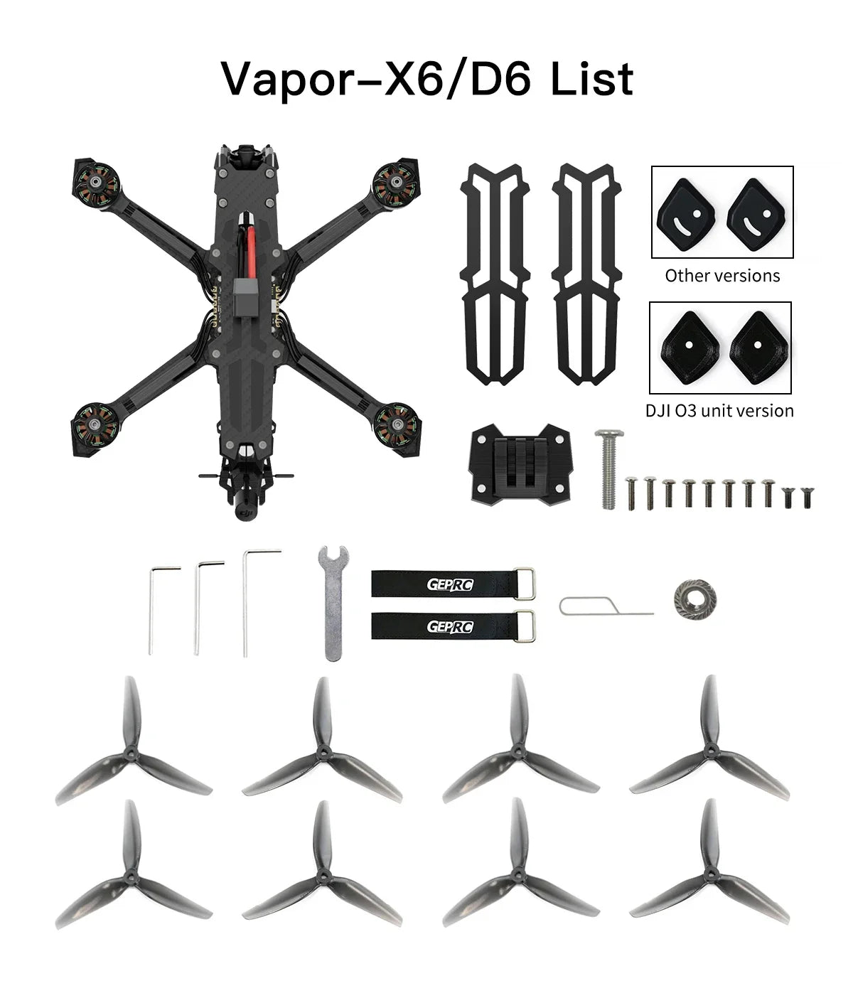 FPV Drone 6 Inch Analog Freestyle X-Shaped Quadcopter | Tidesmit Tidesmit