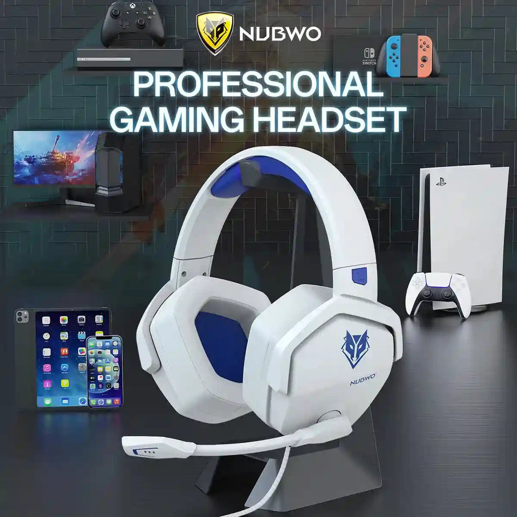 Tidesmit Gaming Headset with Mic for PS5 Xbox PC - Low Latency Audio Tidesmit