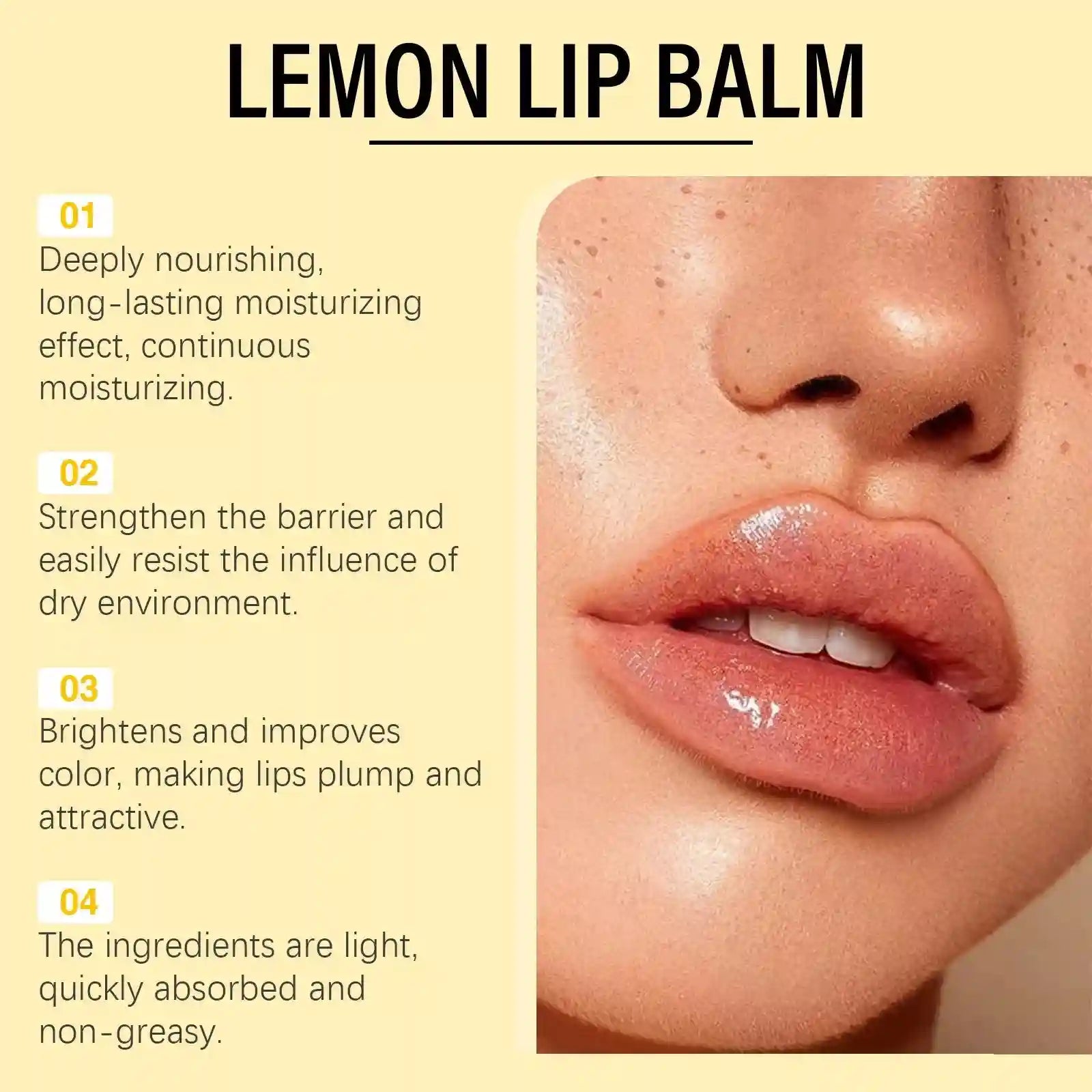 Dark Lip Lightening Balm – Moisturizing Exfoliating Lip Treatment Lip Care Tidesmit