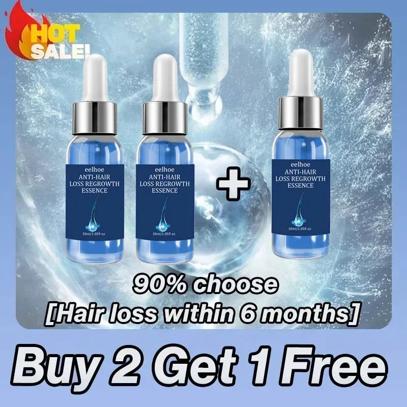 Tidesmit Biotin hair growth serum for anti-hair loss scalp treatment to grow thicker, healthy hair. Buy 2 get 1 free.