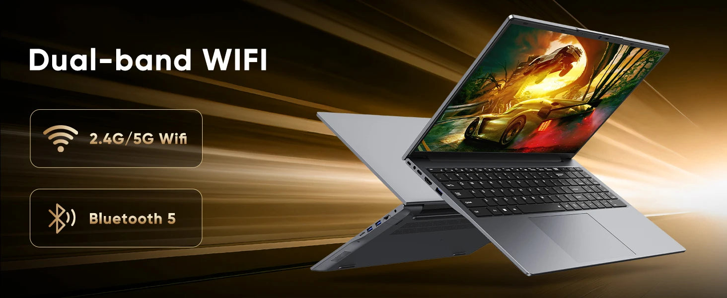 16" Laptop Computer Intel Core i5 Processor Win11 Pro Laptop 16GB RAM 512GB SSD 1920 x 1200 16:10 Display  with Backlit Keyboard