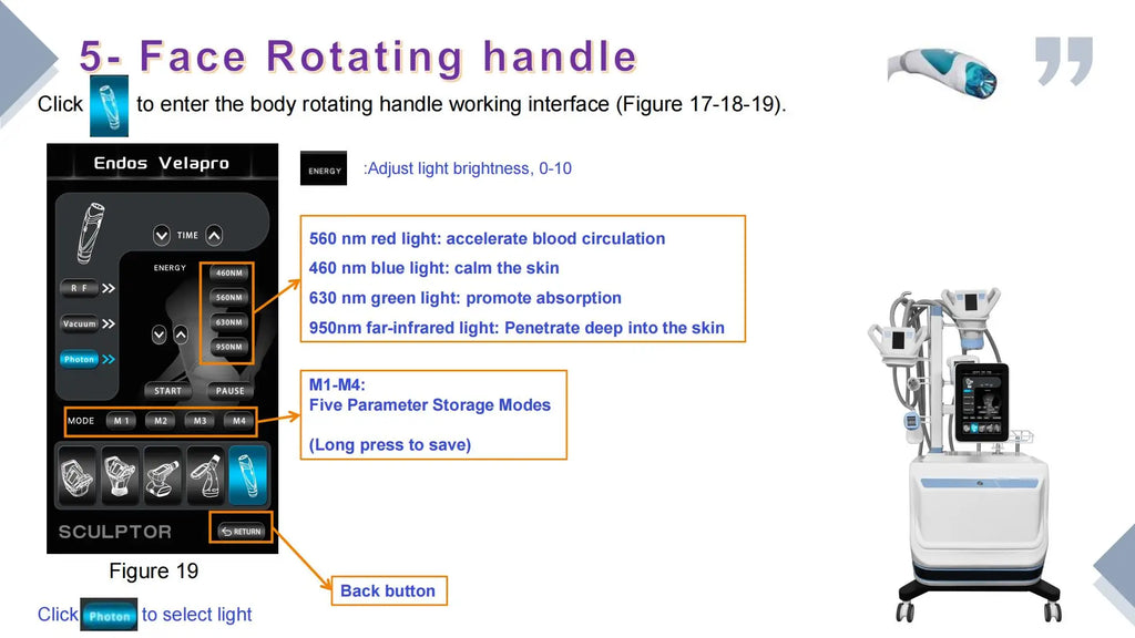 Body Shaping Massage Machine for Cellulite Reduction with Heat Therapy Body Shaping Massage Equipment Tidesmit