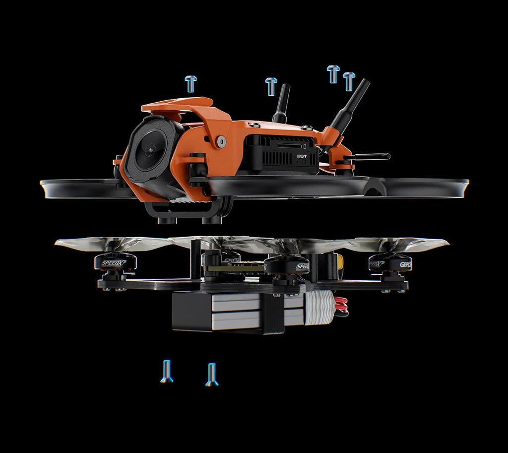 GEPRC DarkStar16 1.6 Inch FPV Freestyle Drone – O4 Pro System Tidesmit