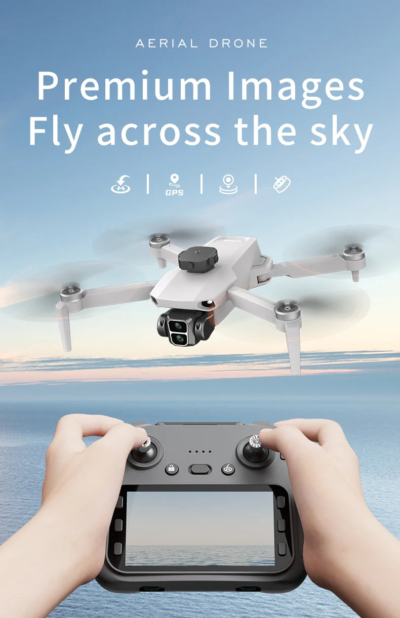 GPS Drone with 4K Camera and Obstacle Avoidance - Tidesmit L106-1PRO Tidesmit