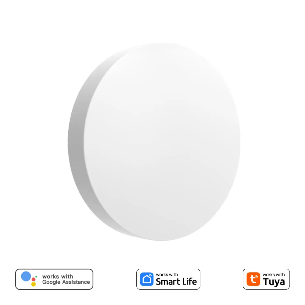 ZigBee Smart Button Scene Switch - Wireless Smart Home Remote Control white Tidesmit