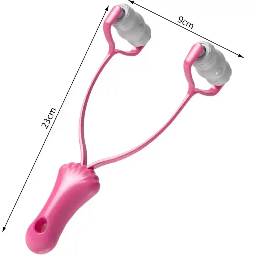 Facial Massage Roller 360 Rotating Y-Shape Lifting Tool Pink Massage Roller Pink Tidesmit