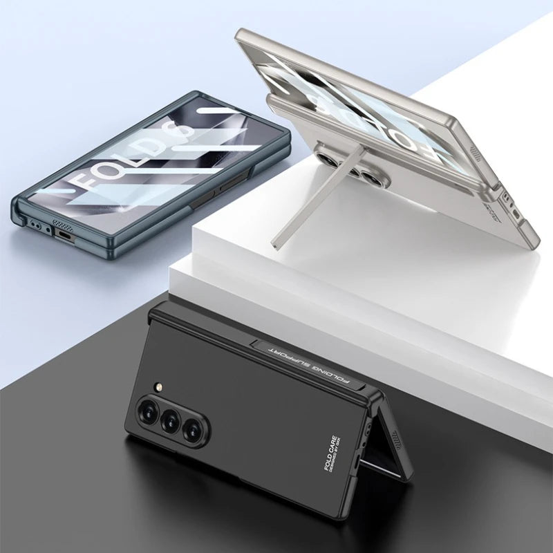 Galaxy Z Fold 6 Case with Hinge Protection and S-Pen Slot Tidesmit