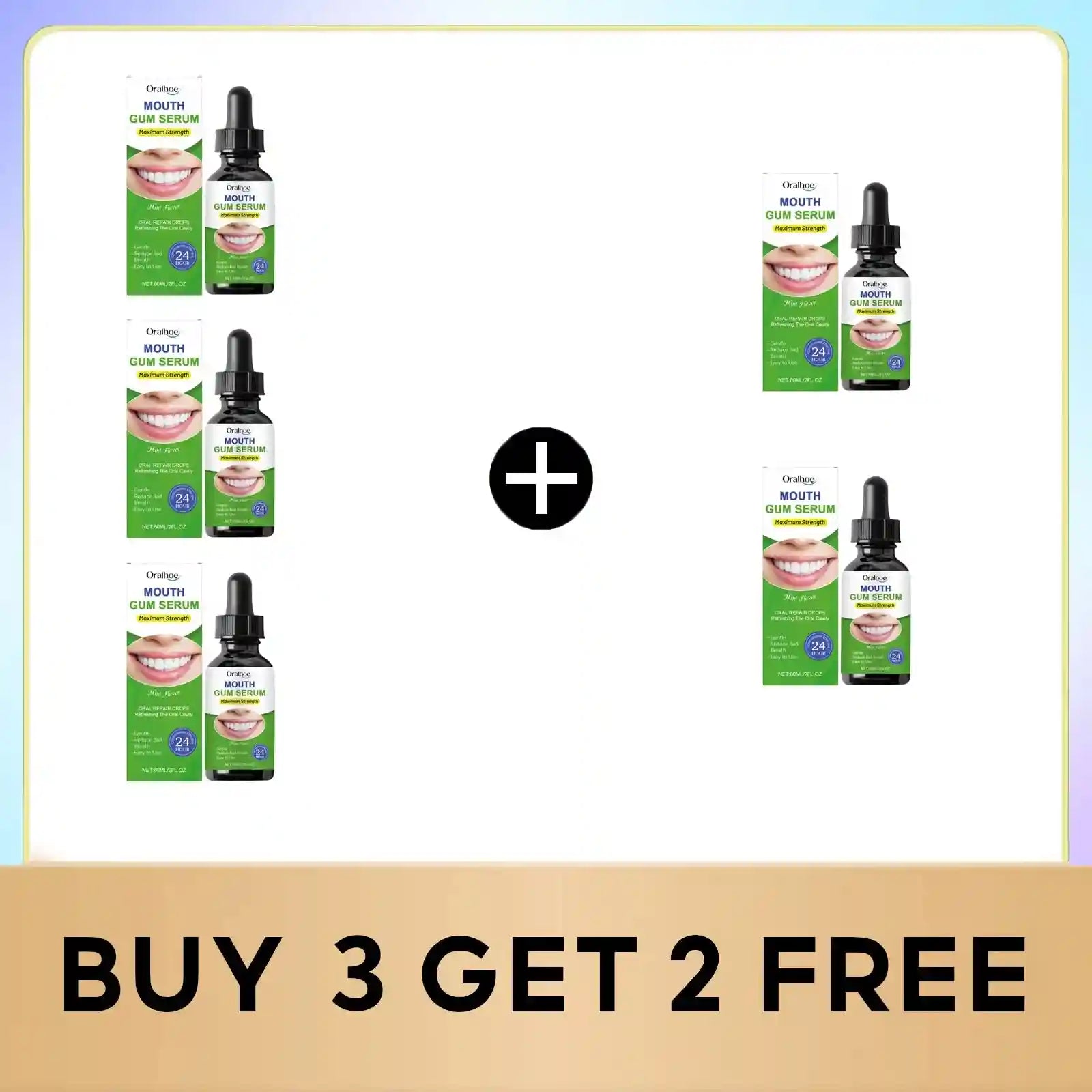 Tidesmit teeth whitening liquid drops for plaque removal, gum pain relief, and enamel protection.