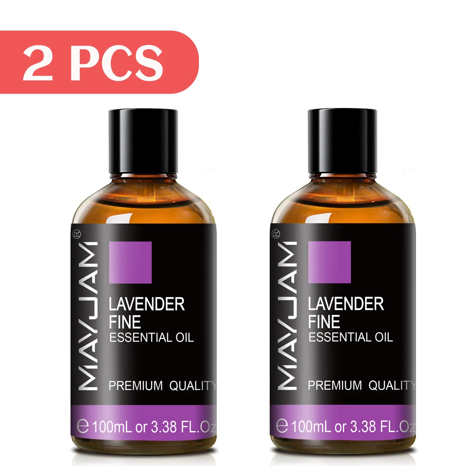 MAYJAM 100ml Pure Natural Essential Oil May Chang Sandalwood Lavender Vanilla Oregano Eucalyptus Oil for Humidifier Diffuser